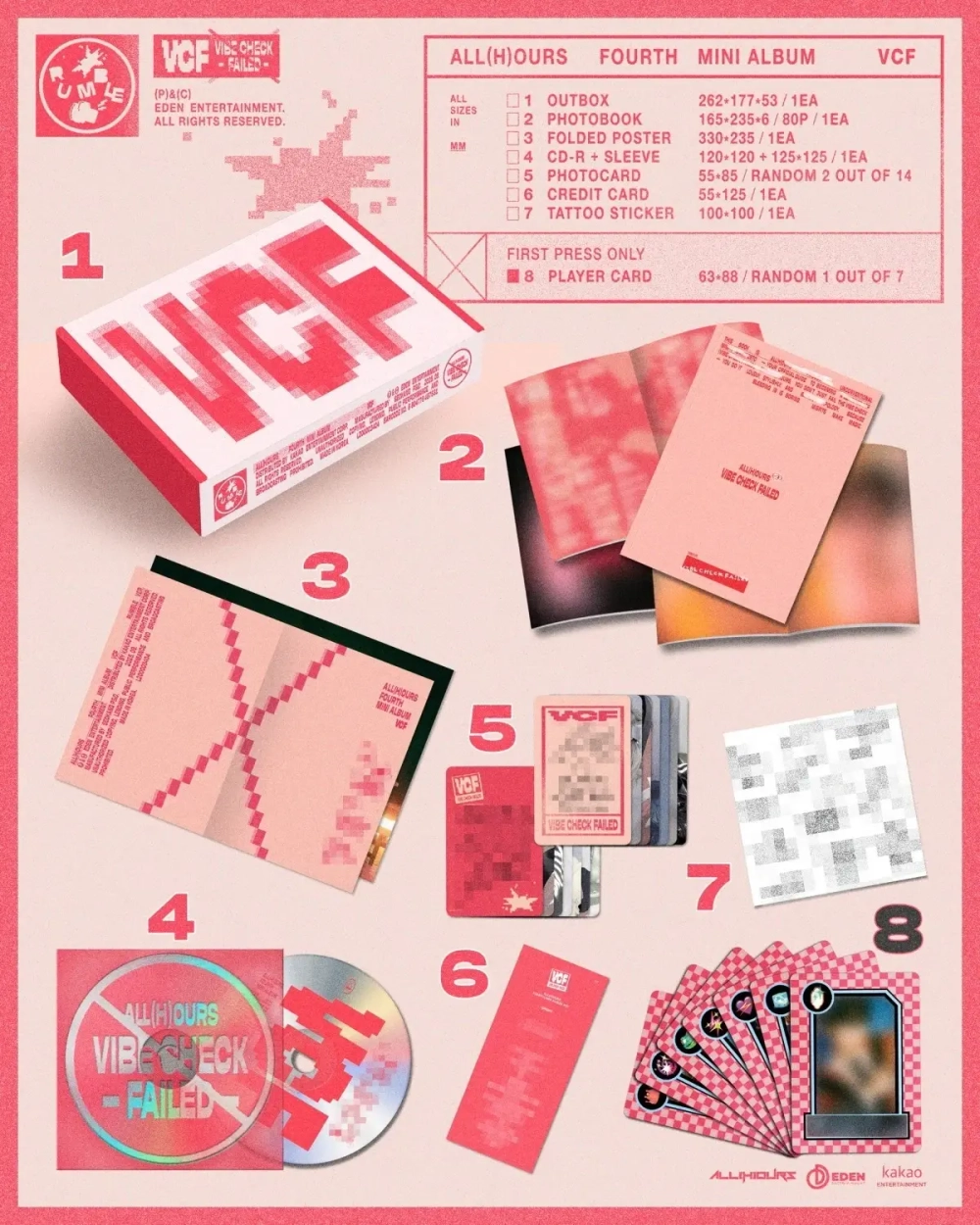 Альбом ALL(H)OURS - VCF