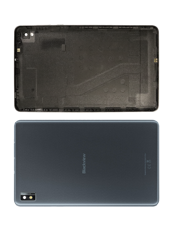 Задняя крышка с рамкой для Blackview Tab 6 Kids (Серая)