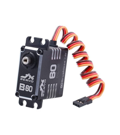 Сервомашинка цифровая JX Servo B60 (87г/62/0.11/7.4V) бесколлекторная, Full metal
