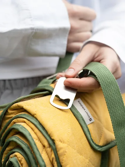 Плед для пикника и отдыха на пляже smart picnic, горчичный