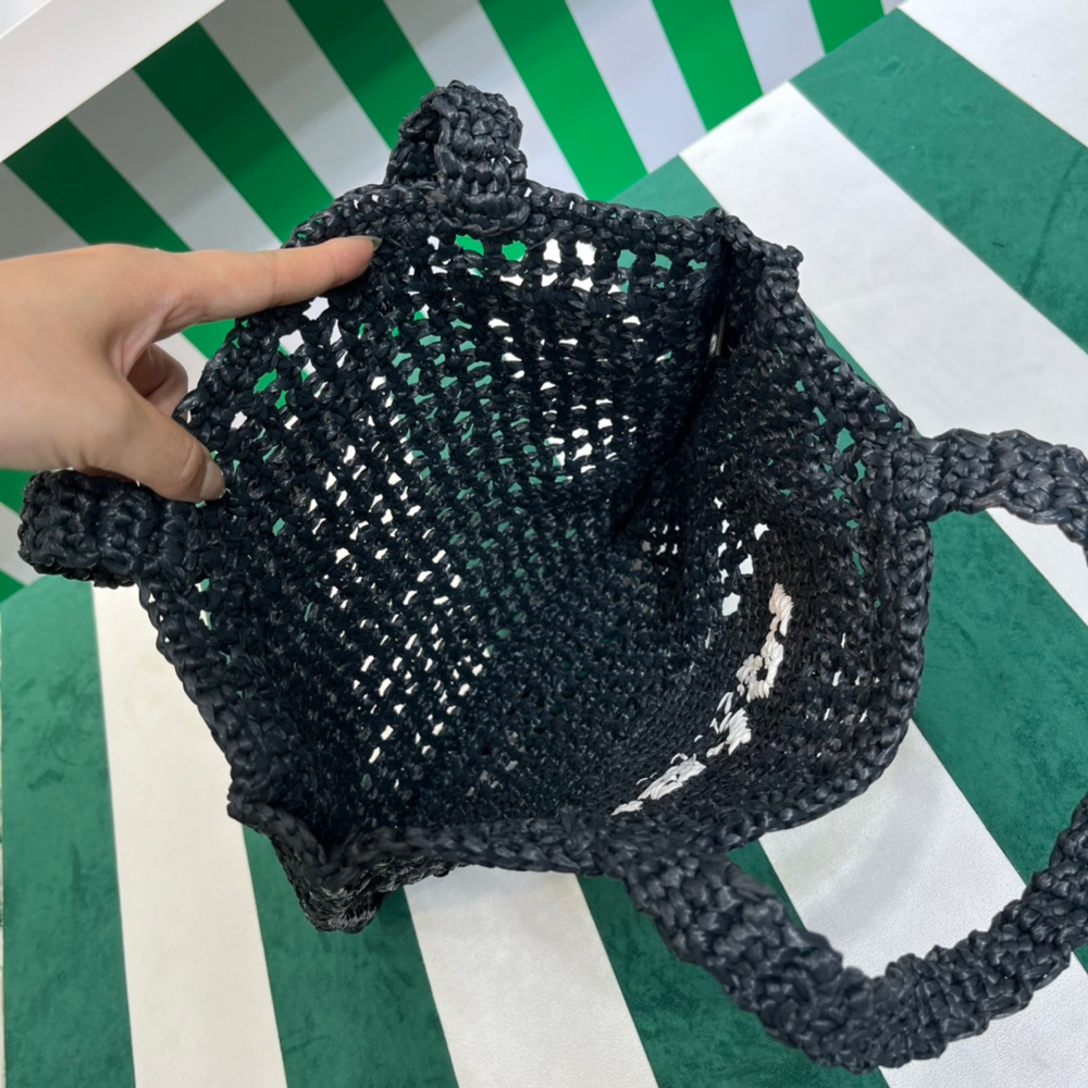 Prada Crochet Tote Bag