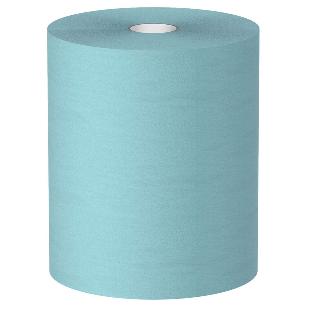 Протирочный материал в рулонах Veiro Premium бирюзовый (500 листов в рулоне, 38 × 30 см)
