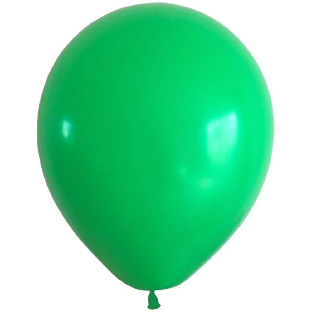 Воздушные шары Весёлый Праздник, пастель зелёный, 100 шт. размер 12&quot; #212008