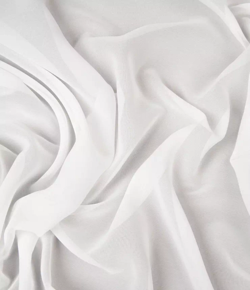 Тюль Legrand Вуаль шелк Айвори с утяжелителем