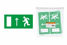 Знак "Направление к эвакуационному выходу прямо" 200х100мм TDM SQ0817-0051