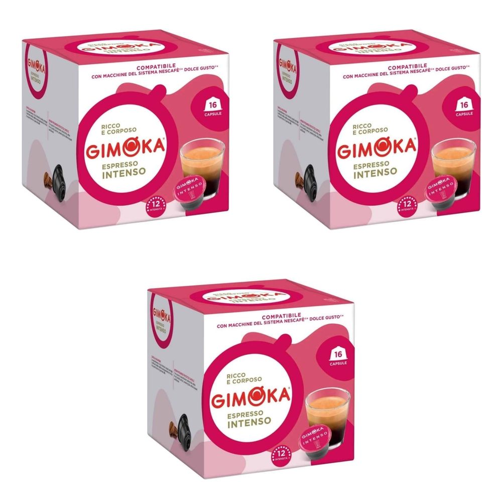 Кофе в капсулах Dolce Gusto Gimoka Intenso 96 шт