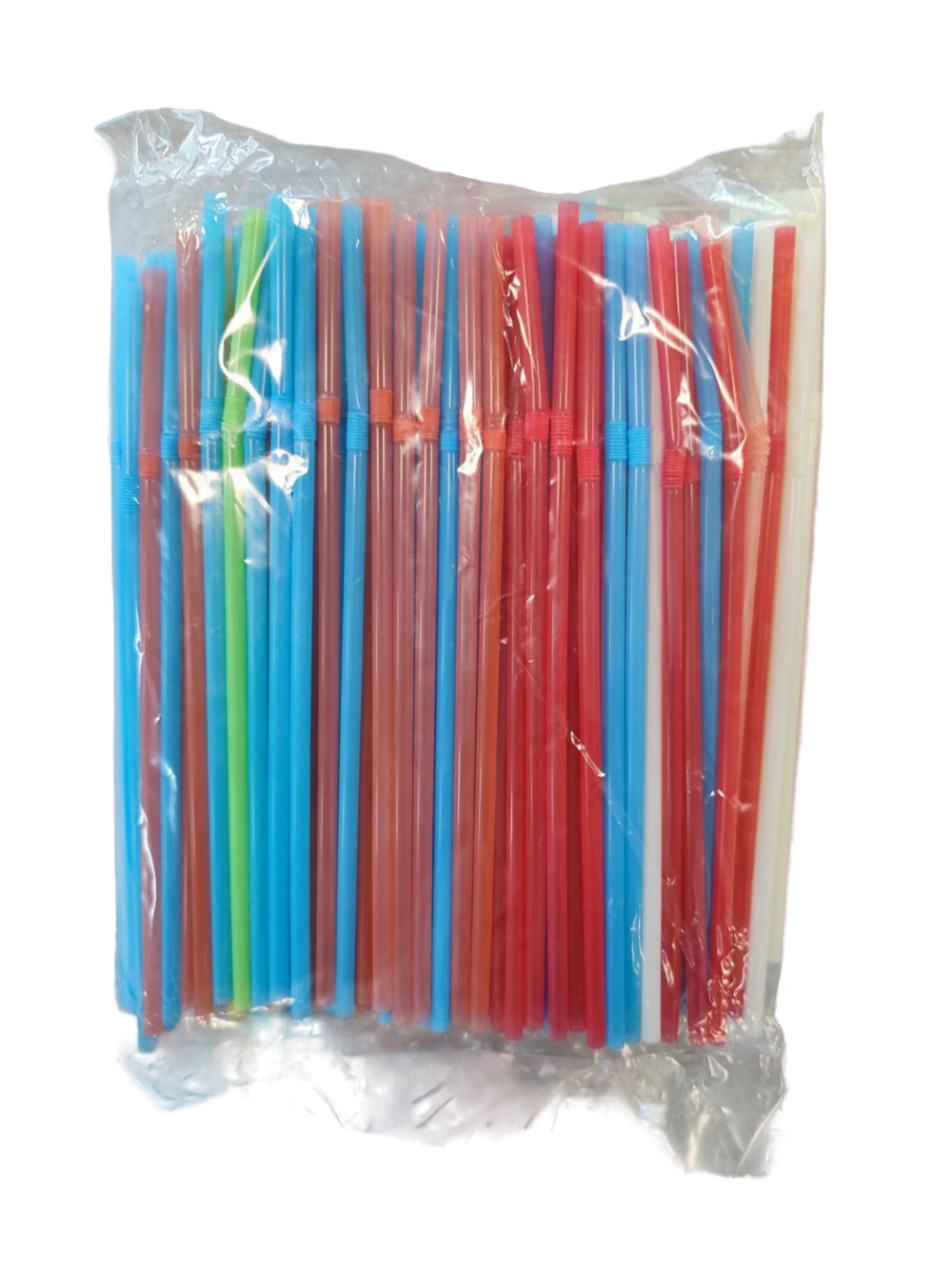 ФРТ Трубочки АССОРТИ с гофрой 5*210, 250 шт/уп (48 уп/кор)