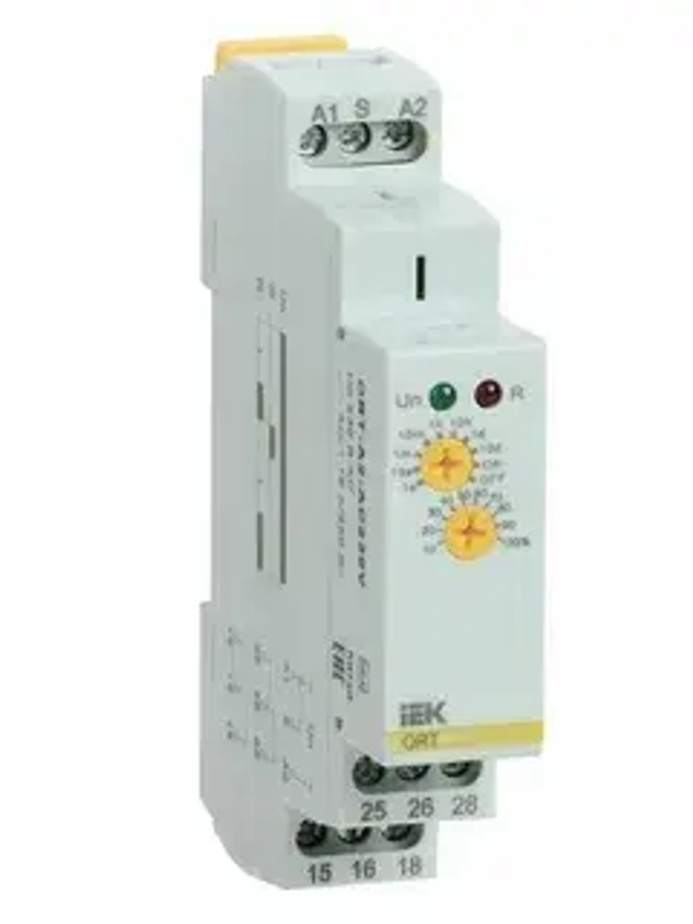 Реле пуска звезда-треугольник IEK ONI ORT12-230 В AC/DC арт. ORT-ST-ACDC12-240V