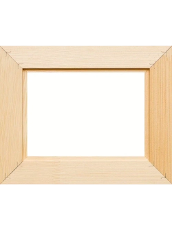 Деревянная рама 14,8x21 для картин на подрамнике сеч. 40x18