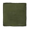 Blok Подушка из зеленого вельвета с широким швом 60 x 60 см