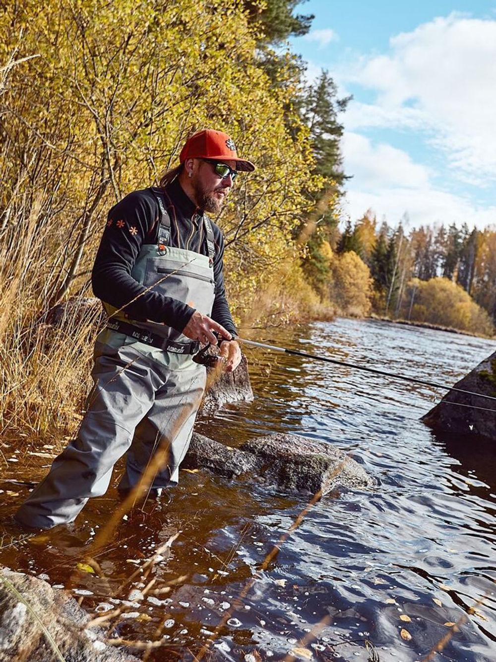 Полукомбинезон забродный Norfin PILOT STOCKINGFOOT 2 р.XLL