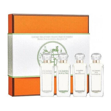 Набор путешествий Les Jardins Миниатюрный набор Hermes Унисекс парфюмерия Летний