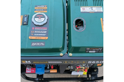 Дизельный генератор STEM Techno s6500de (6,5кв, электростартер, дисплей, подогрев) ГЕН019