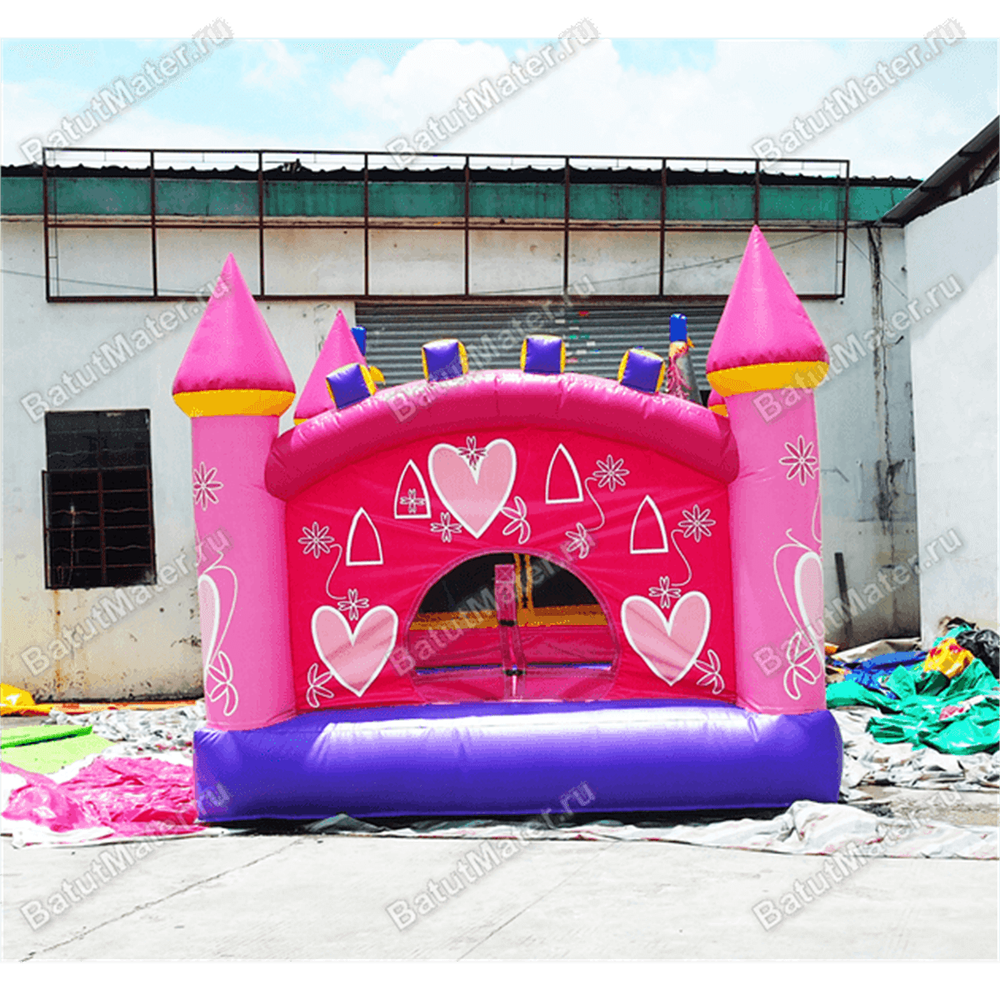 Коммерческий надувной батут "Замок сказочной принцессы"