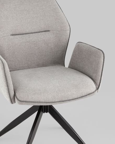 Стул обеденный Dorn серый  поворотный