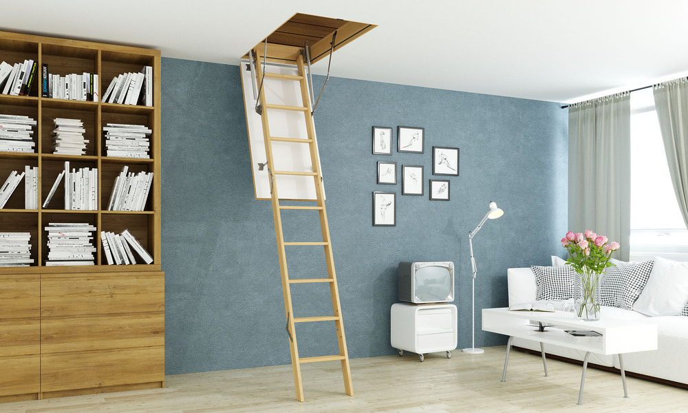 Чердачная лестница Docke STANDARD 60*120*280см