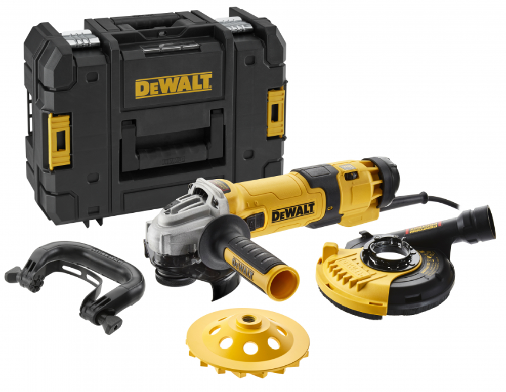 Угловая шлифмашина DEWALT DWE4257KT-QS