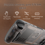 Задняя панель для Steam Deck от JSAUX VENT PC0106B, цвет прозрачный коричневый