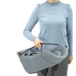 Детская коляска Maxi-Cosi Fame 3 в 1 с автокреслом Coral 360 Essential grey Twillic Green/зеленый