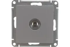 Розетка TV Systeme Electric ATLASDESIGN алюминий 38189