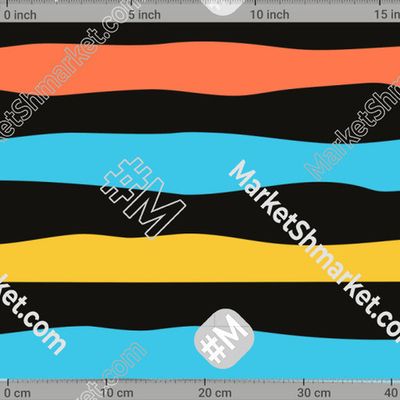 Цветные полосы на черном by Zim Varezhkin 150 DPI