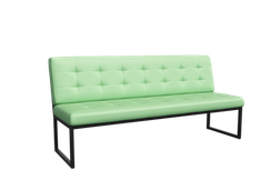 Next Диван трехместный NLT.D-3 Kanzas 20/Металл Антрацит 1950*663*885