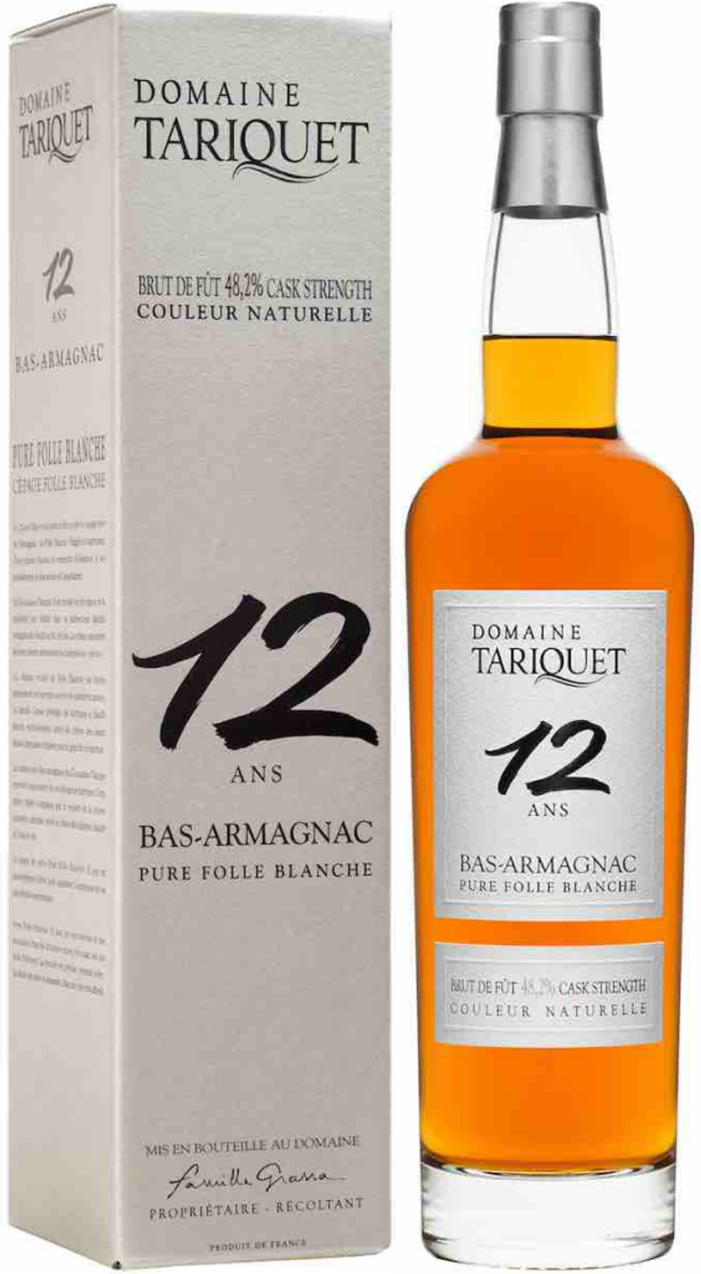 Арманьяк Domaine Tariquet, Folle Blanche, 12 years, 0,7 л