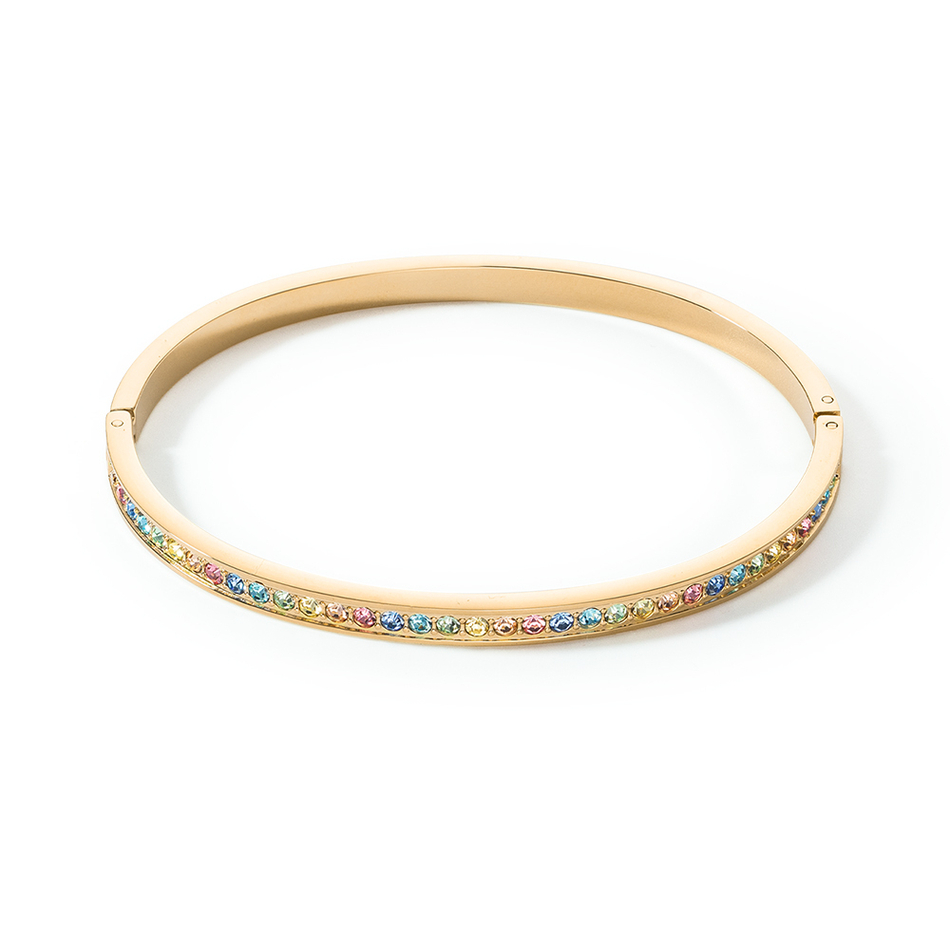 Браслет Coeur de Lion Multicolour Pastel Gold 17 см 0127/33-1590