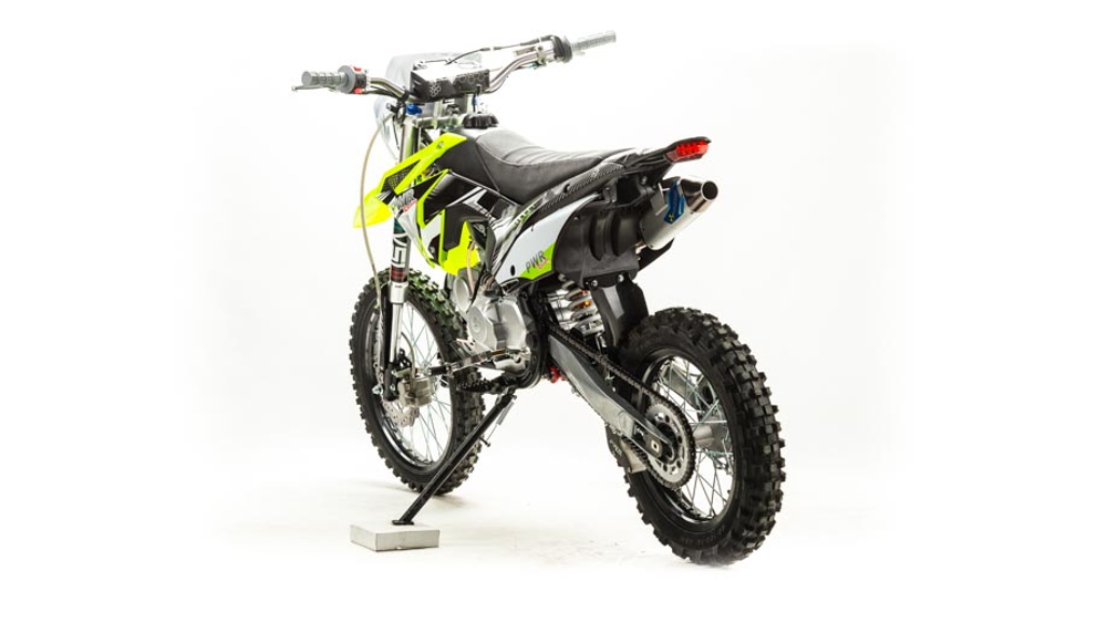 Питбайк PWR Racing FRZ 125 17/14 E (2021 г.) Зеленый