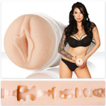 Мастурбатор вагина Fleshlight Signature Tera Patrick Tease (Цвет: телесный)
