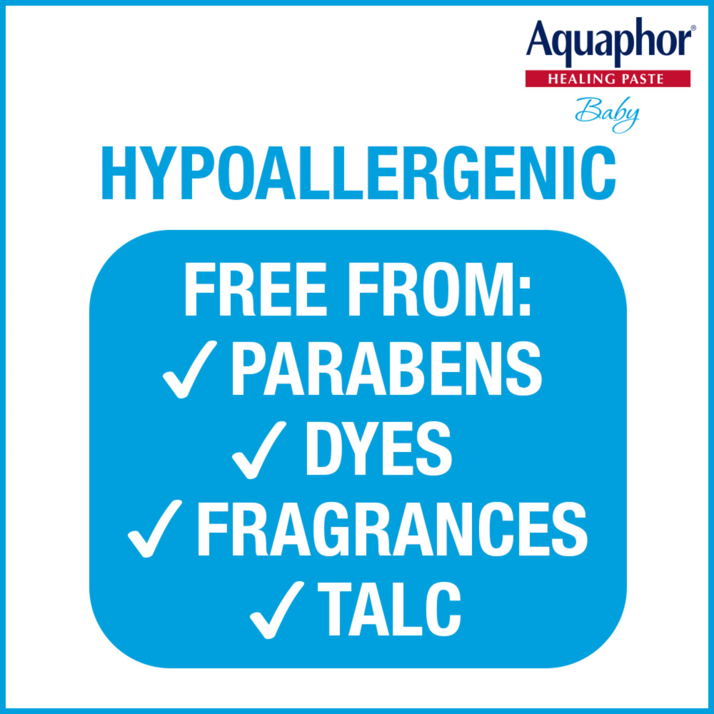 Aquaphor, лечебная мазь для детей, быстрое устранение опрелостей от подгузников, 99 г (3,5 унции)