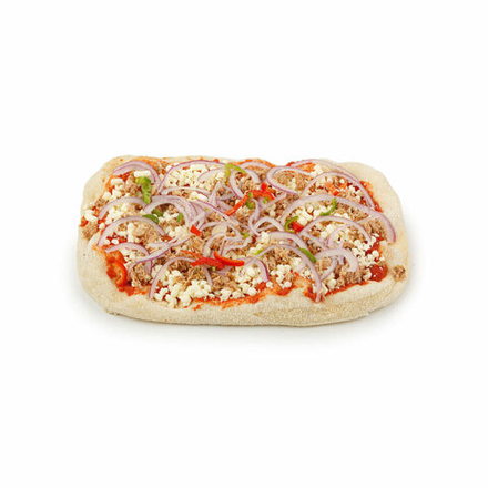 Пицца Римская «Тунец и лук» с тунцом, красным луком и перцем чили