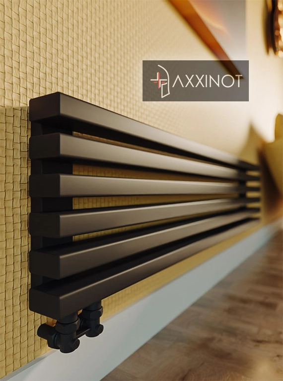 Axxinot Cardea Z 2500 - горизонтальный трубчатый радиатор шириной 2500 мм