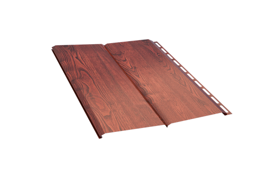 Сайдинг металлический  Эко-Брус PRINT 3D Античный дуб