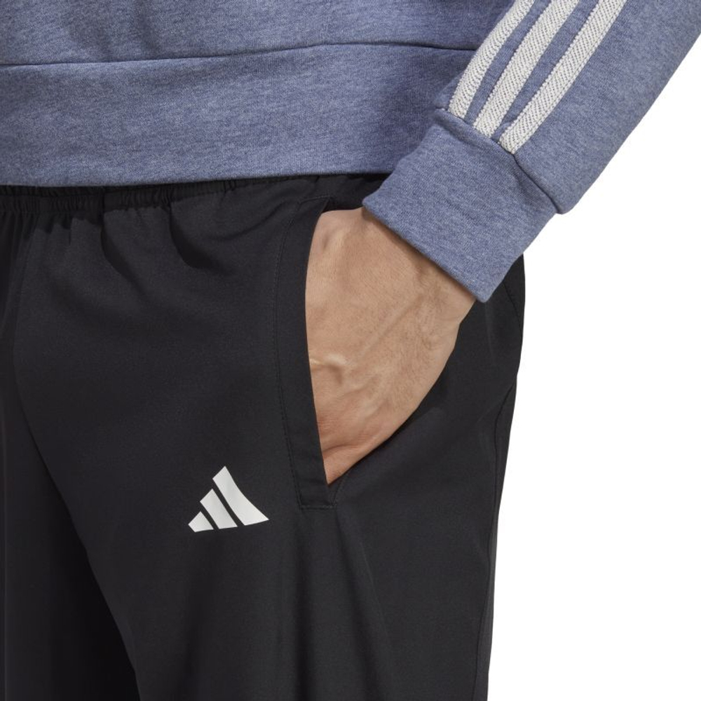 Мужские теннисные штаны Adidas Stretch Woven Tennis Pants - black