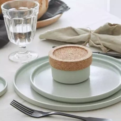 Тарелка 20.7см Costa Nova зеленая