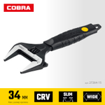STAYER COBRA, 150/34 мм, разводной ключ, Professional (27264-15)