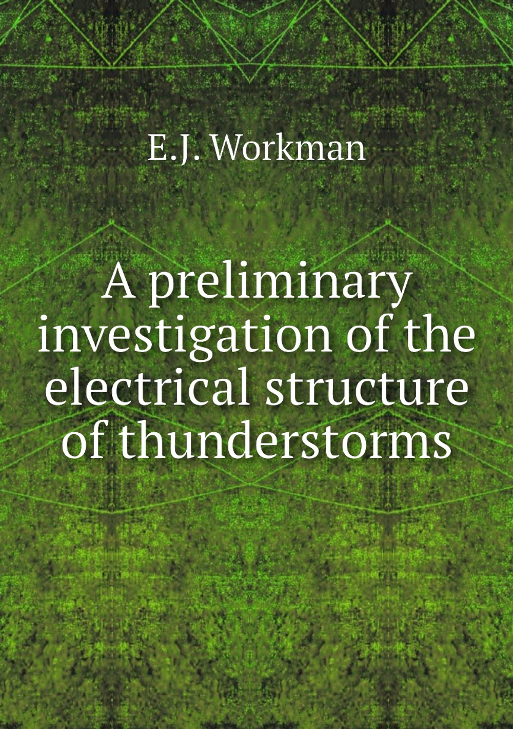 A preliminary investigation of the electrical structure of thunderstorms | E.J. Workman