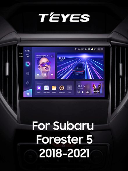 Teyes CC3 2K 9"для Subaru Forester 5 2018-2021