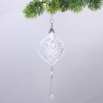 Подвеска «Сказочные узоры» 8*20 см, Белый