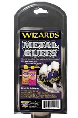 WIZARDS® METAL BUFFS KIT 4EA НАБОР ПОЛИРОВАЛЬНЫХ ПАДОВ