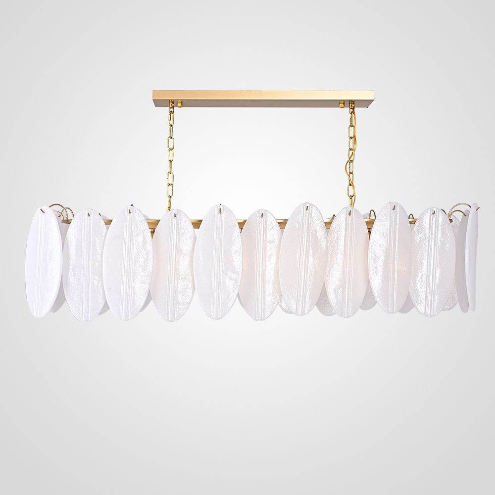 Люстра на штанге Angel Style Italian Murano Glass Rectangle L120