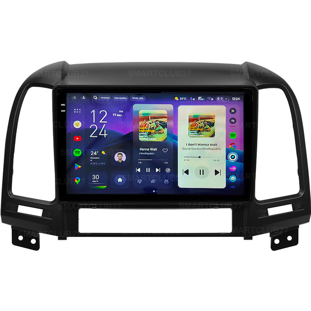 Teyes CC4 Pro 9" для Hyundai Santa Fe 2006-2012