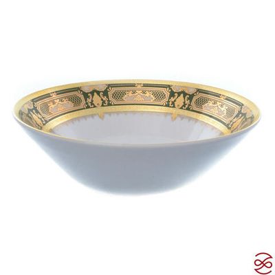 Falkenporzellan Donna Green gold