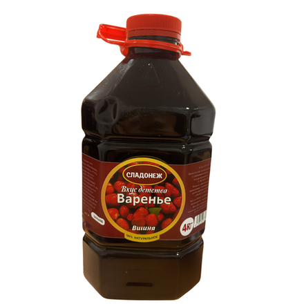 Варенье Сладонеж Вишня 4 кг