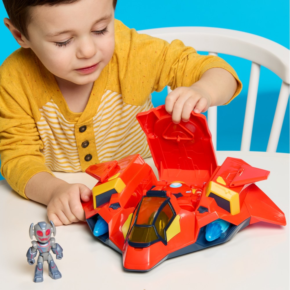 Hasbro G1994 — Игровой набор «Самолёт Iron Jet» с бронёй и 2 фигурками Мстители G1994 — фото 10