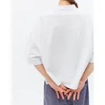 Купить Футболка БИЧ укороченная оверсайз белая Футболка БИЧ укороченная оверсайз белая