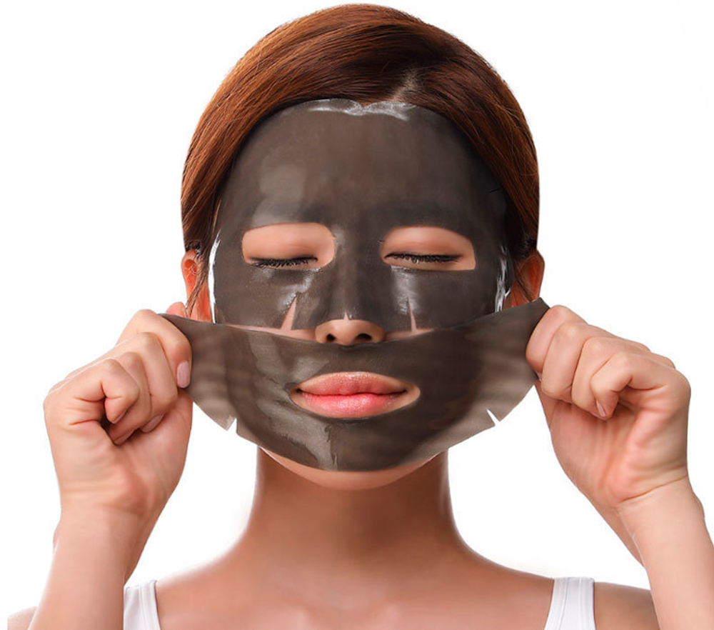 Маска гидрогелевая с жемчугом и золотом Petitfee Black pearl&gold hydrogel mask pack, 32 г