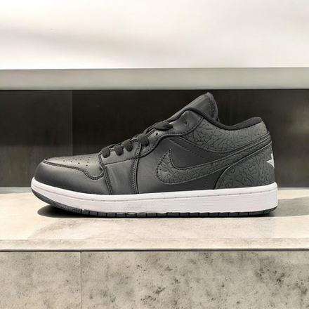 Nike Air Jordan 1 Low • Black Elephant