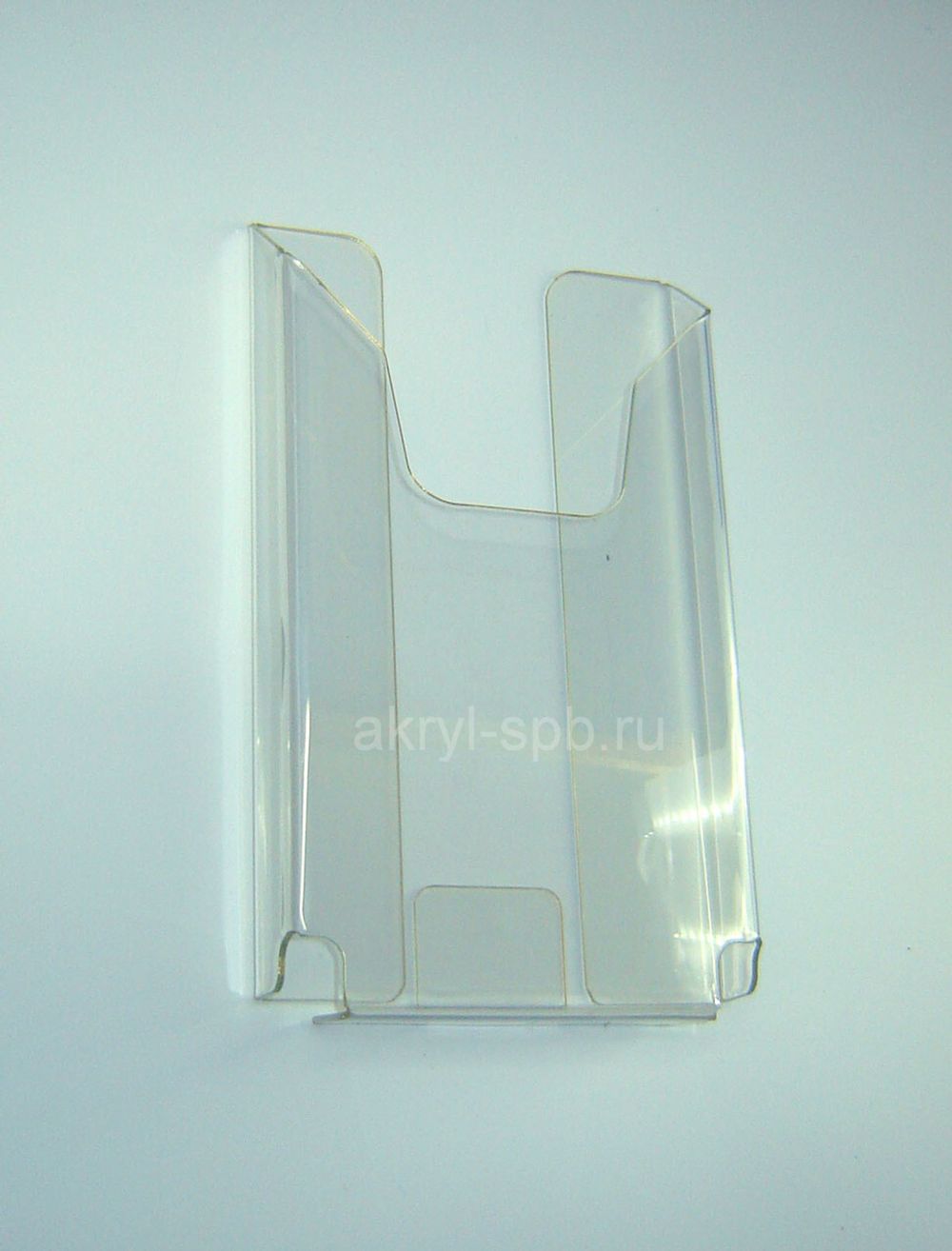 Карман буклетница верт для 1/3А4, 25мм, 1,5мм ПЭТ